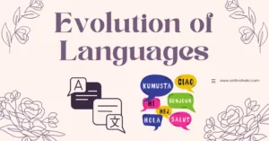 Evolution of Languages in Linguistic Anthropology