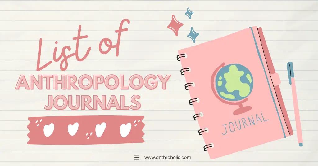 List of Anthropology Journals