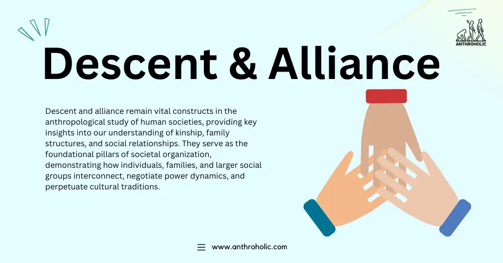 Descent and Alliance in Anthropology