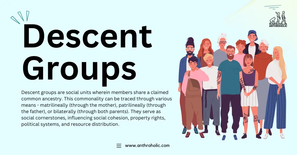 Meaning of Descent Groups in Anthropology