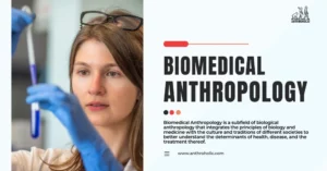 Biomedical Anthropology is a subfield of biological anthropology that integrates the principles of biology and medicine with the culture and traditions of different societies to better understand the determinants of health, disease, and the treatment thereof.