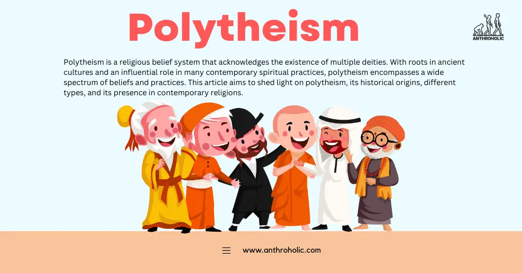Polytheism is a religious belief system that acknowledges the existence of multiple deities. With roots in ancient cultures and an influential role in many contemporary spiritual practices, polytheism encompasses a wide spectrum of beliefs and practices.