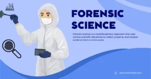 Forensic science is a multidisciplinary approach that uses various scientific disciplines to collect, preserve, and analyze evidence from a crime scene.