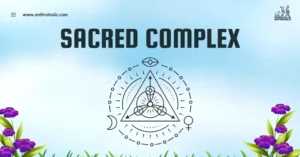 Sacred Complex can be defined as the interconnection and interaction of sacred elements, including the sacred shrines, sacred specialists, and sacred performances within a society. It represents the unity and integrity of various socio-religious phenomena and their influence on people's lives.