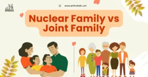 The two primary types of family structures worldwide are nuclear families and joint families. A nuclear family typically includes parents and their offspring, while a joint family is an extended kinship network consisting of grandparents, uncles, aunts, and cousins.
