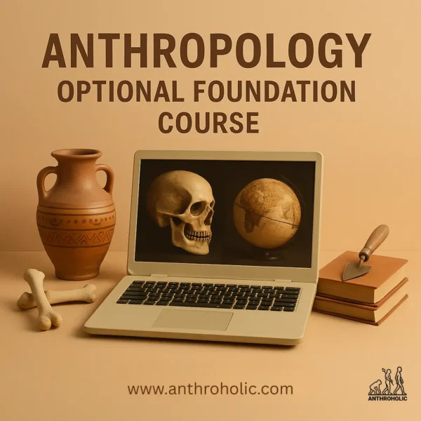 UPSC Anthropology Optional Foundation Course by Best Anthropology Optional Coaching - Anthroholic