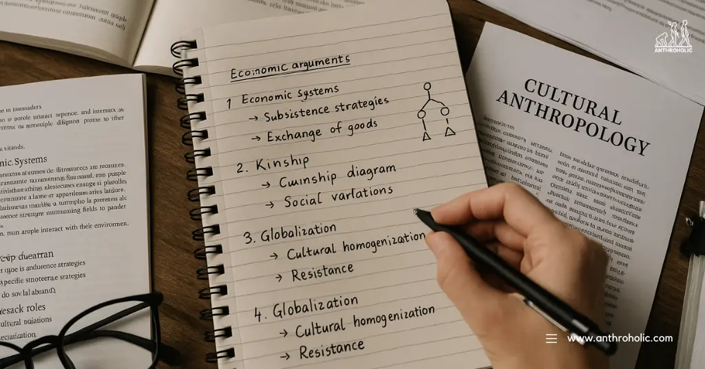 Structuring Arguments in Cultural Anthropology Papers by Anthroholic